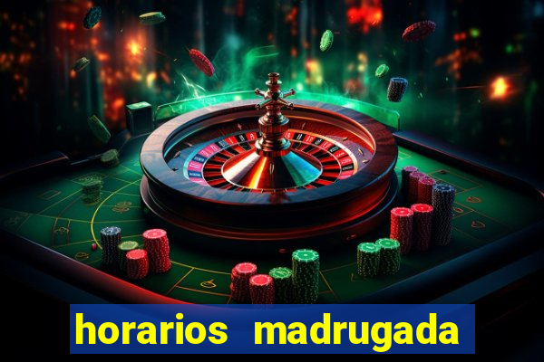 horarios madrugada fortune tiger